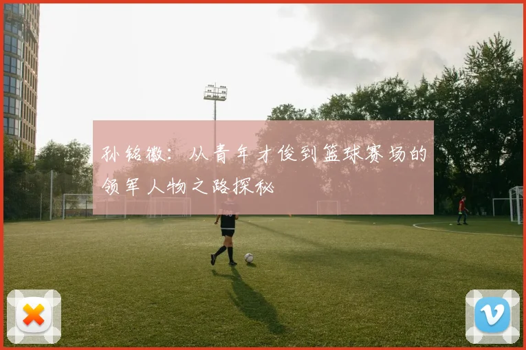 孙铭徽：从青年才俊到篮球赛场的领军人物之路探秘